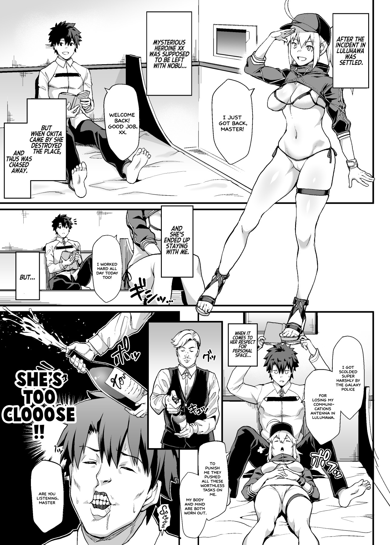 Hentai Manga Comic-It's Heroine XX's Fault She's Gotten Too Close-Read-2